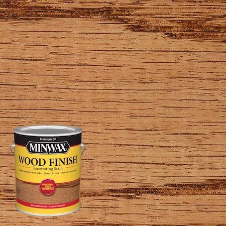 MINWAX Wood Finish Semi-Transparent Red Chestnut Oil-Based Penetrating Stain 1 gal 710460000